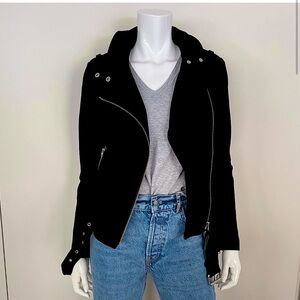 MACKAGE KENYA SUEDE MOTO JACKET